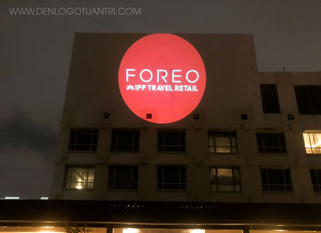 đèn chiếu logo 100w chống nước Foreo