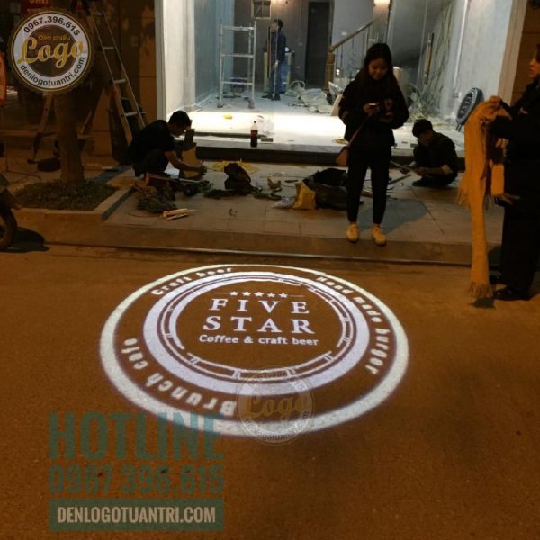 Đèn chiếu logo Five Star Beer