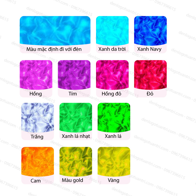 Đèn chiếu hiệu ứng nước 6 các màu hiệu ứng nước